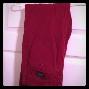 Banana Republic Red Dress Pants